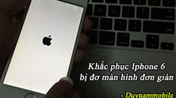 Cách xử lý Iphone 6 bị đơ màn hình đơn giản