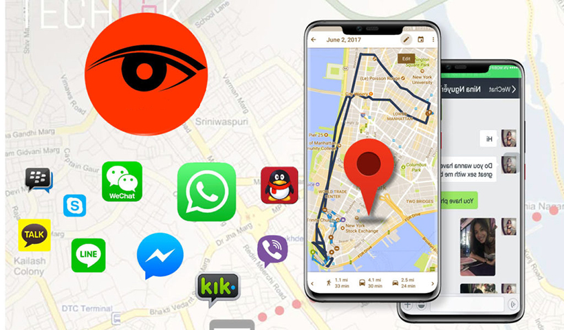 Ứng dụng định vị máy khác