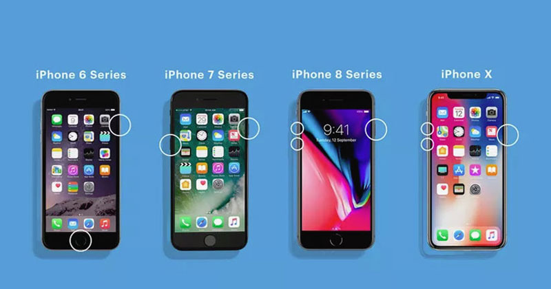 Khởi động lại iPhone