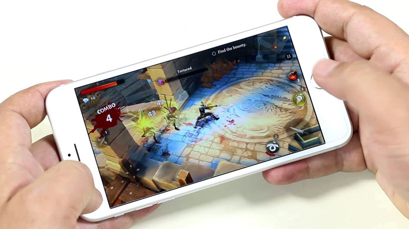 iPhone bị nóng do chơi game