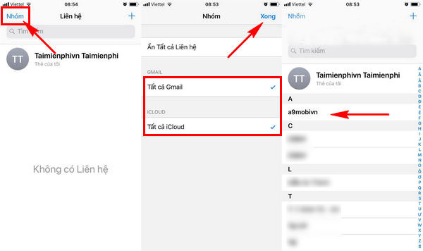 Cách lấy lại danh bạ trên SIM iPhone
