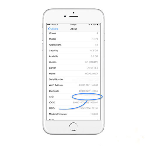 Vì sao iPhone 7 mất IMEI?