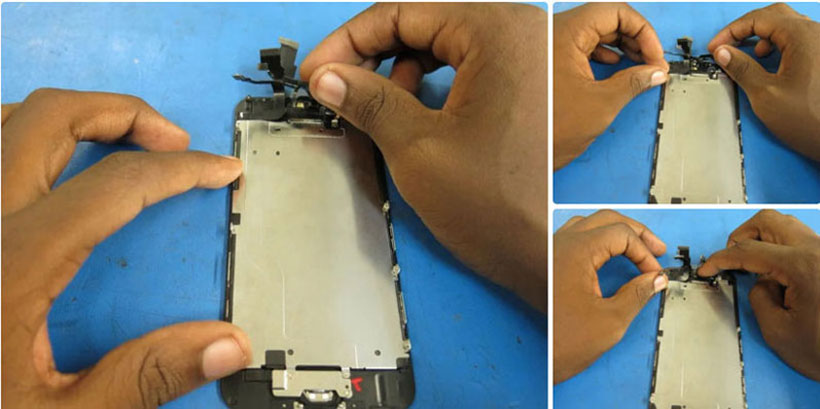 Lắp lại micro và phần cảm biến