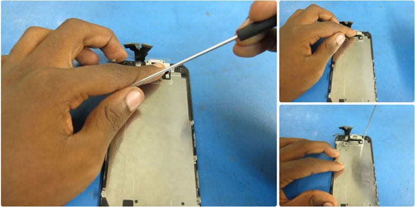 Cố định loa, camera, micro bằng miếng chắn 