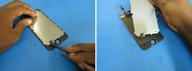 Tháo tấm bảo vệ màn hình