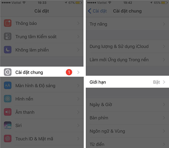 Ẩn đi những ứng dụng không xóa được.