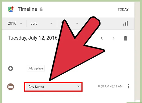 Sử dụng Google Timeline tìm iPhone bị mất