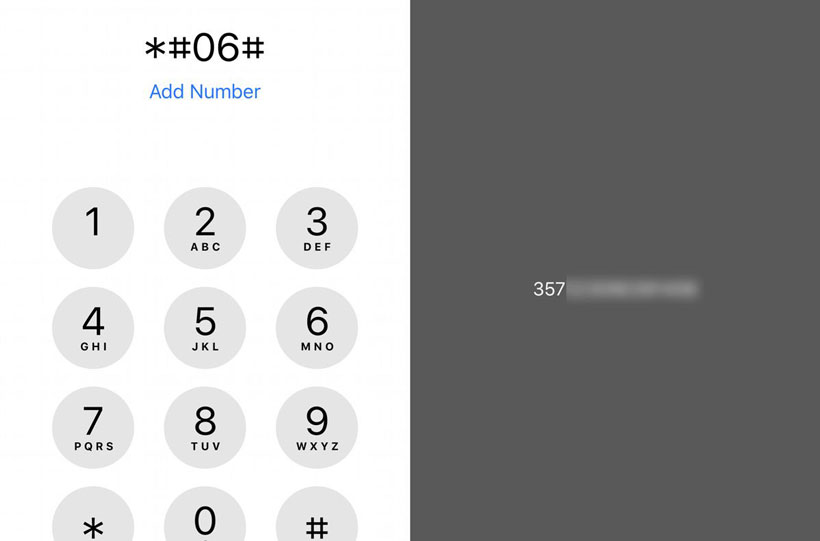 ìm IMEI của bạn bằng cách quay số mã