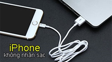 iPhone không nhận sạc - Nguyên nhân và cách xử lý hiệu quả nhất