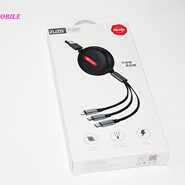 Cáp sạc 3 trong 1 ZUZG rút gọn 