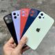 Kính lưng iPhone 12 - cam nhỏ