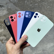 Kính lưng iPhone 12 cam to