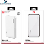 Sạc dự phòng 20000mAh ZUZG - J02